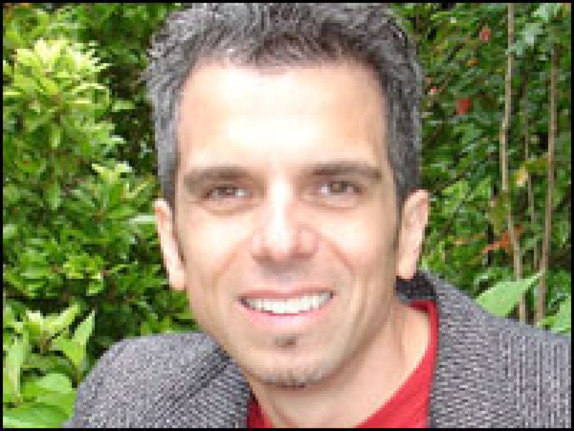 Marc Acito amuses himself in the burbs by writing comic novels like <em>Attack of the Theater People.</em>